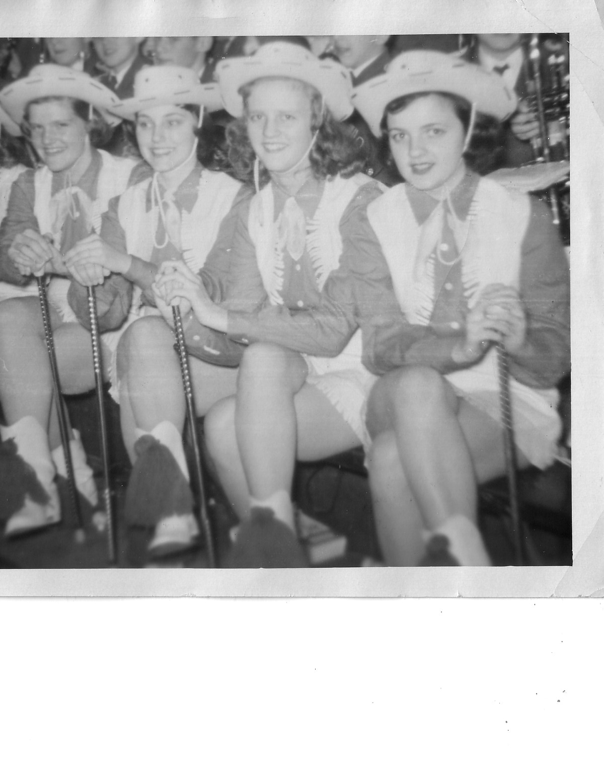 Coles Majorettes.Pat Anderson, Teddy Stanley, Love?, Chriss Hall