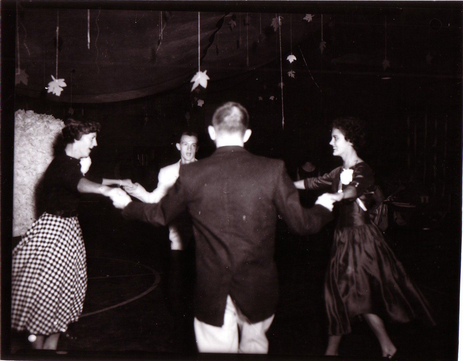 DANCING AT THE HOMECOMING EVENT - 1956