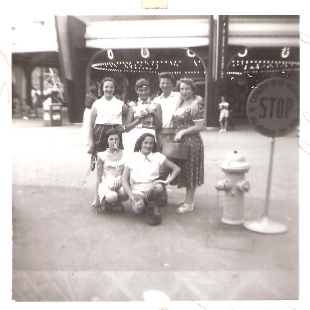 ANYONE KNOW WHO THESE KIDS ARE?  SAYS CONEY ISLAND ON THE PHOTO.